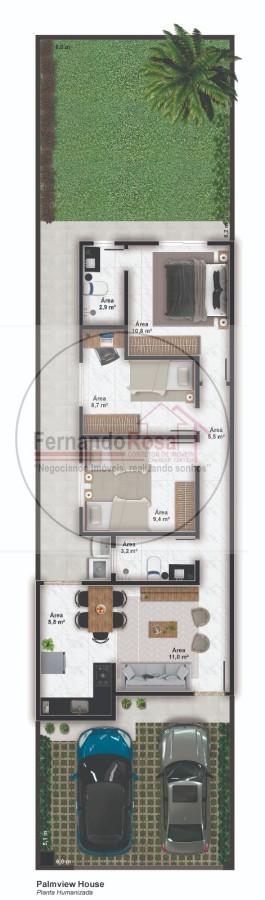 Casa, 3 quartos, 92 m² - Foto 5